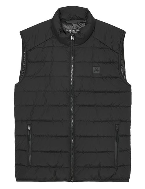 Se Marc O'Polo Woven Outdoor Vests Marc O'Polo Black ved Booztlet