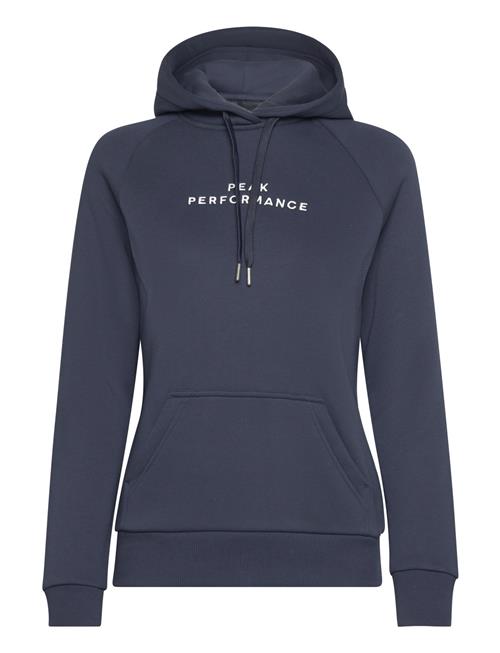 Peak Performance W Spw Hoodie Peak Performance Navy