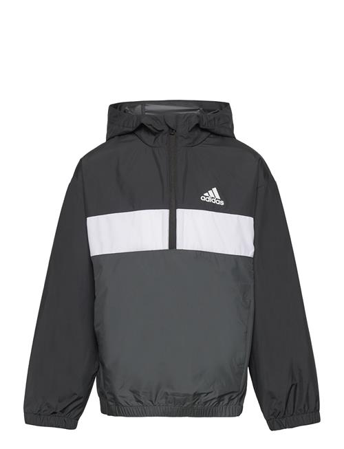 Woven Parka Kids Adidas Sportswear Black