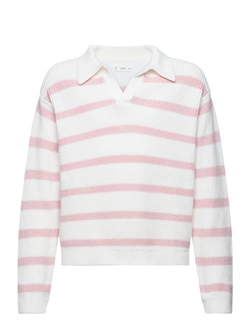 Mango Polo Neck Sweater Mango Pink