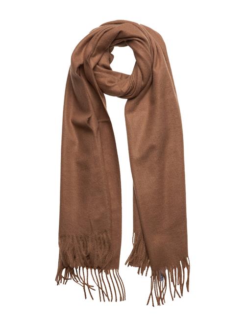 Se Mango Fringed Edge Scarf Mango Brown ved Booztlet