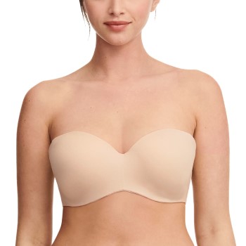 Chantelle Bh Corsetry T-Shirt UW Strapless Bandeau Beige B 70 Dame