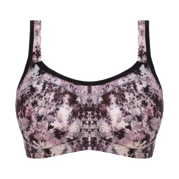 Freya Bh High Octane Underwired Sports Bra Violet Mønster D 80 Dame