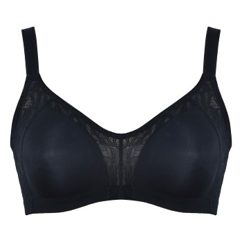 NATURANA Bh Powerlace Minimizer Sidesmoother Soft Bra Sort D 90 Dame