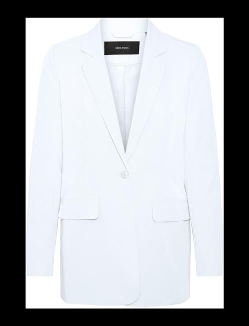 Se Vero Moda Vmzelda L/S Blazer Vero Moda White ved Booztlet