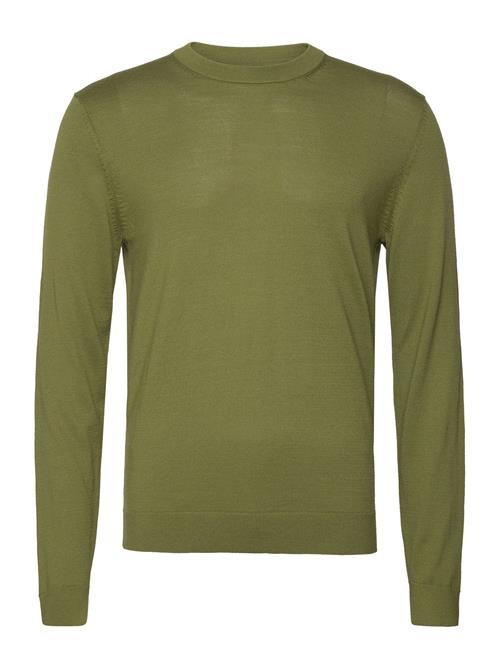 Selected Homme Slhtown Merino Coolmax Knit Crew Noos Selected Homme Green