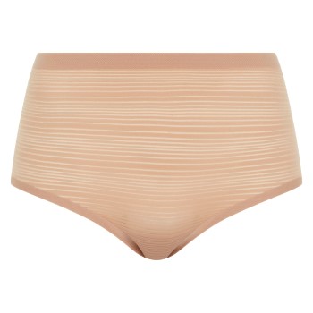 Chantelle Trusser Soft Stretch Bottoms Full Brief Beige nylon One Size Dame