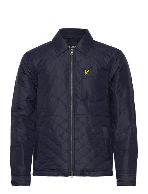 Lyle & Scott Quilted Overshirt Lyle & Scott Navy