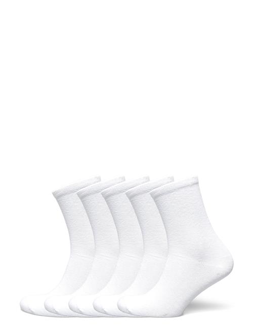 5-Pack Ladies Basic Socks NORVIG White