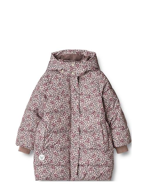 Wheat Puffer Coat Yrsa Wheat Purple