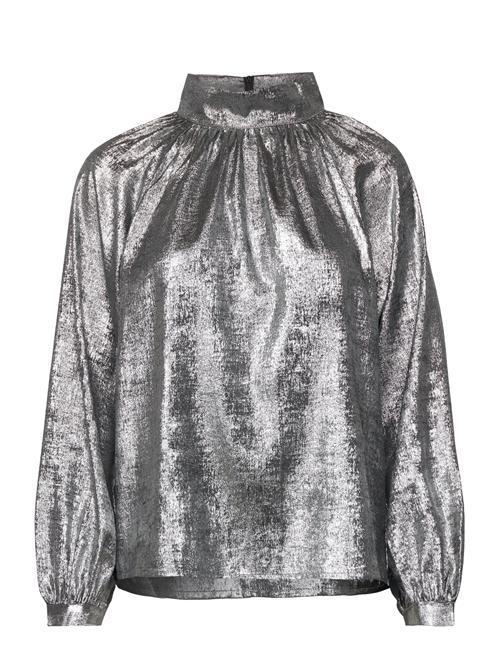 Soaked in Luxury Slronya Blouse Ls Soaked In Luxury Silver