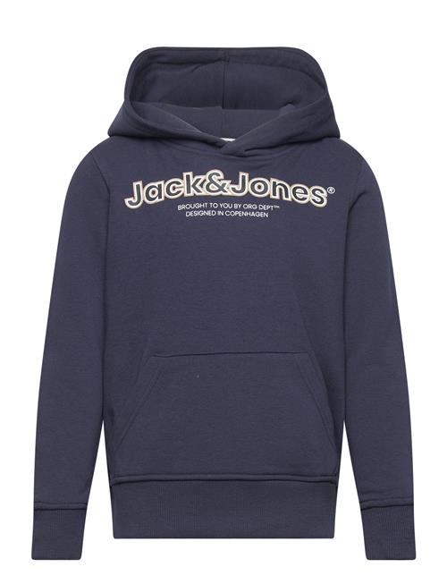 Se Jack & Jones Jorlakewood Sweat Hood Bf Jnr Jack & J S Navy ved Booztlet