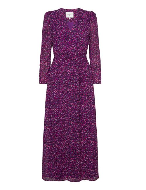 Dante6 D6Vyana Printed Maxi Dress Dante6 Purple