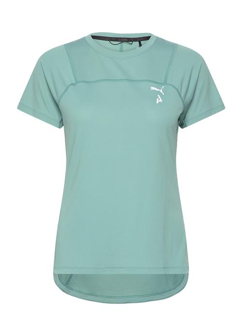 Se PUMA W Seasons Coolcell Tee PUMA Green ved Booztlet