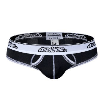 aussieBum AussieBum EnlargeIT 2.0 Brief Sort bomuld Small Herre