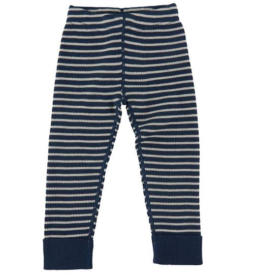 Se Voksi Voksi Bukser - Uld - Poppy Blue Stripes ved KidsWorld