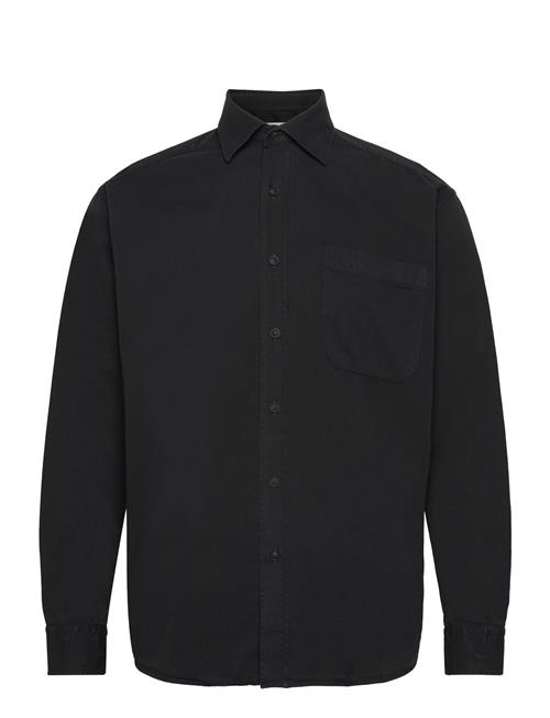 Woodbird Yuzo Antic Shirt Woodbird Black