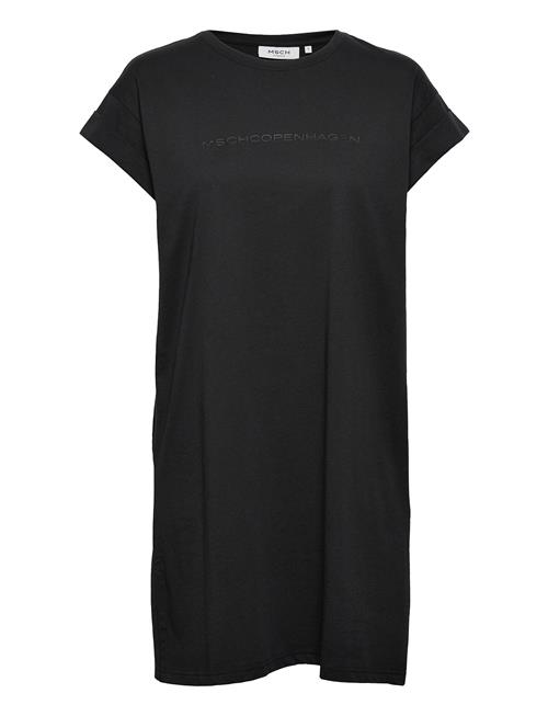 Alvidera Organic Logo Dress MSCH Copenhagen Black