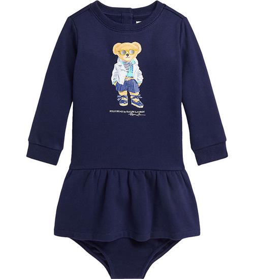 Polo Ralph Lauren Kjole m. Bloomers - Navy m. Bamse