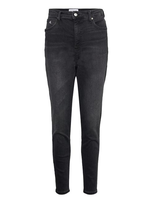 Se Calvin Klein Jeans High Rise Super Skinny Ankle Calvin Klein Jeans Black ved Booztlet