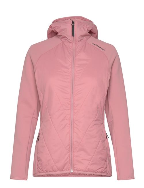 Peak Performance W Insulated Hybrid Hood Peak Performance Pink