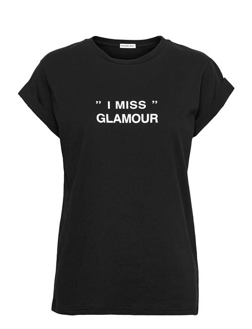 Se DESIGNERS, REMIX Stanley Glamour Tee DESIGNERS, REMIX Black ved Booztlet