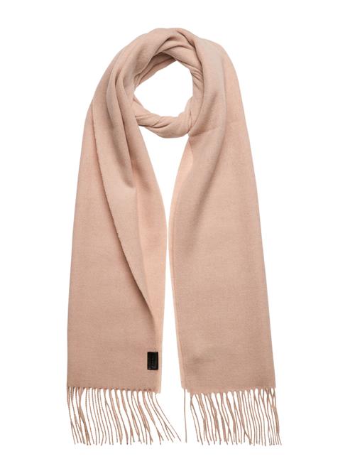 Se Calvin Klein Classic Wool Woven Scarf Calvin Klein Beige ved Booztlet