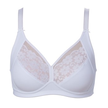 Trofé Trofe Iris Soft Bra Bh Hvid B 80 Dame