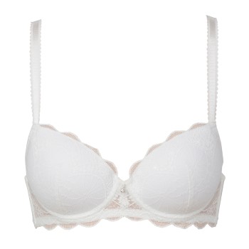 Trofé Trofe Julia Lace Padded Bra Bh Hvid polyamid A 70 Dame