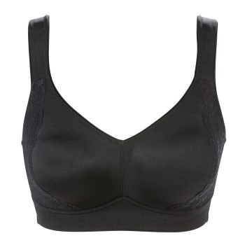 Trofé Trofe Louise Soft Bra Bh Sort polyamid B 75 Dame