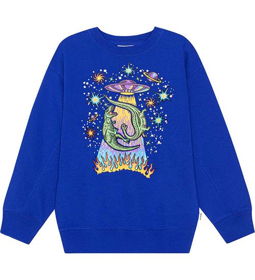 Se Molo Molo Sweatshirt - Magni - Reef Blue ved KidsWorld