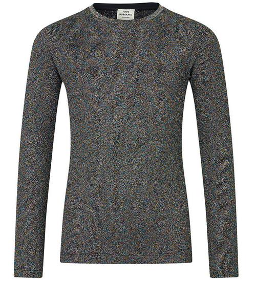 Se Mads NÃ¸rgaard Bluse - Talino - Multi Black ved KidsWorld