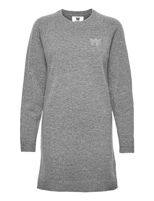 Double A by Wood Wood Anne Lambswool Dress Double A By Wood Wood Grey