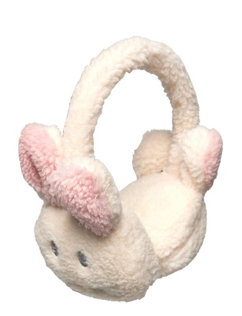 Se Mango Sheepskin Rabbit Earmuffs Mango Cream ved Booztlet