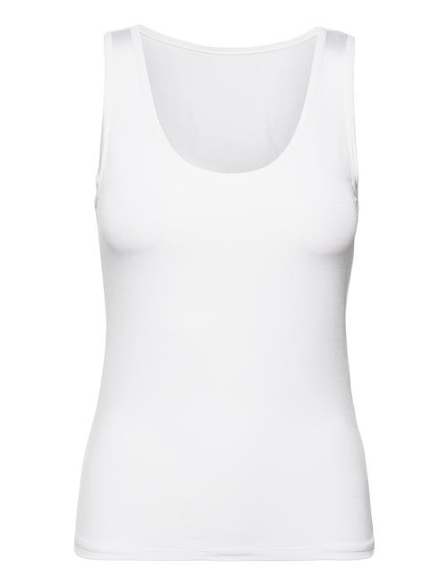 Object Objleena S/L Tank Top Noos Object White