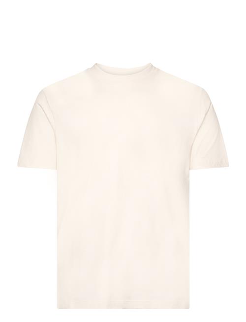 Basic 100 Cotton T-Shirt Mango Cream