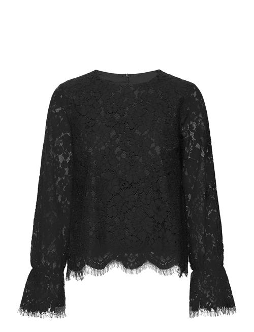 Se YAS Yasperla Ls Lace Top S. Noos YAS Black ved Booztlet