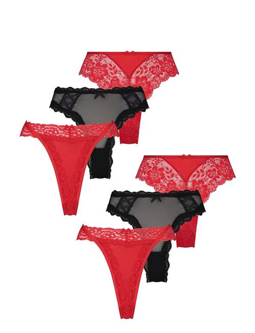 Se Hunkemöller 6-Pack Freja Hl Bras Hunkemöller Red ved Booztlet