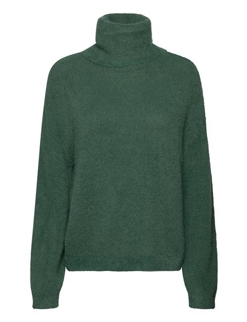 Vila Vilajuli Rollneck L/S Knit - Noos Vila Green