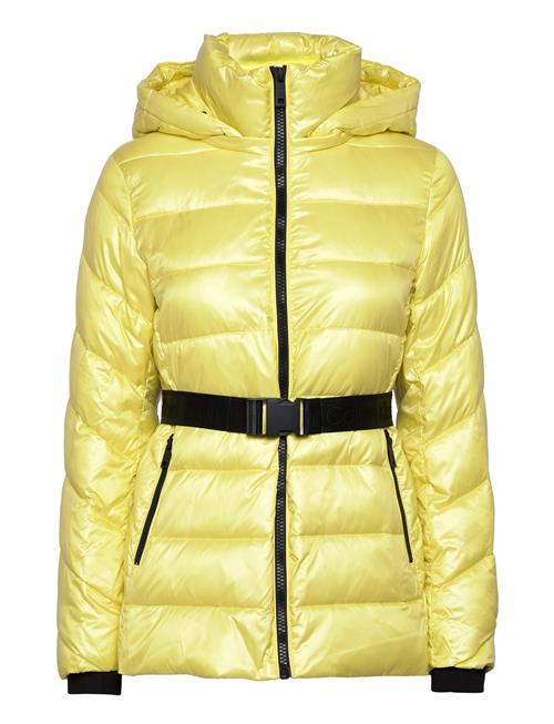 Essential Belted Jacket Calvin Klein Yellow