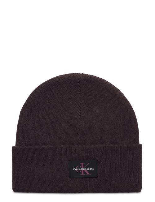 Calvin Klein Monologo Rubber Beanie Calvin Klein Brown