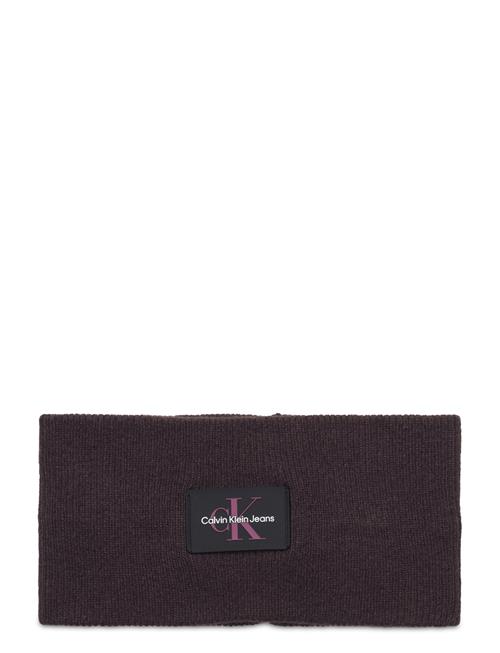 Calvin Klein Monologo Rubber Headband Calvin Klein Brown