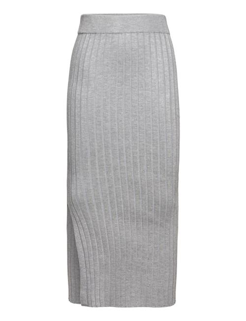 Else Knit Skirt Grunt Grey