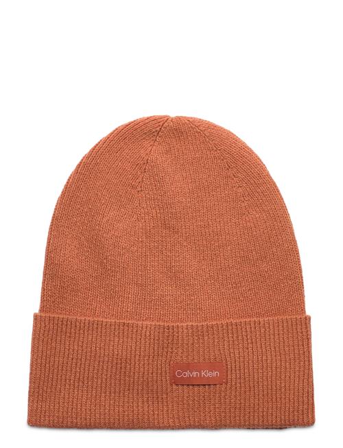 Calvin Klein Essential Knit Beanie Calvin Klein Orange