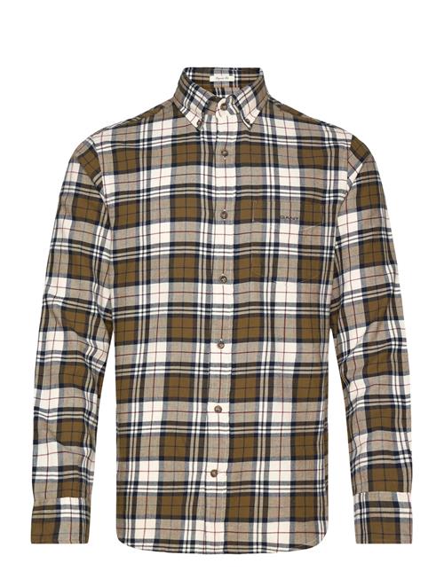 GANT Reg Flannel Check Shirt GANT Khaki