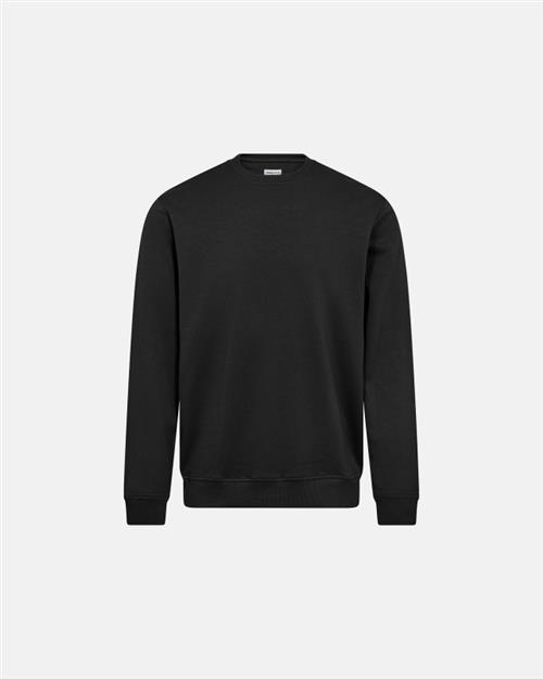 Sweatshirt "o-neck" | Bambusviskose | Sort