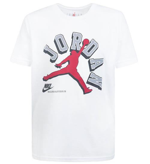 Jordan Jordan T-shirt - Hvid m. RÃ¸d