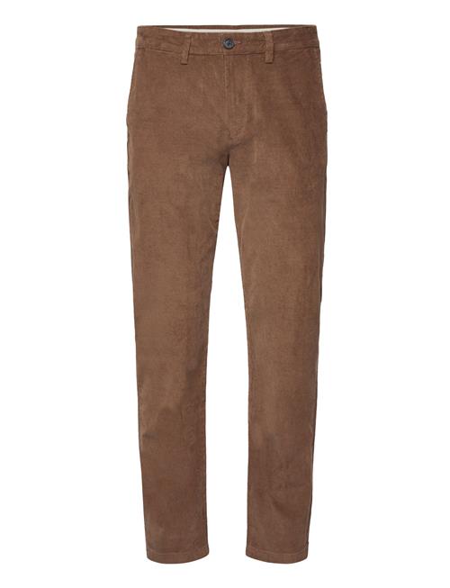 Selected Homme Slh196-Straight Miles Cord Pant W Noos Selected Homme Brown