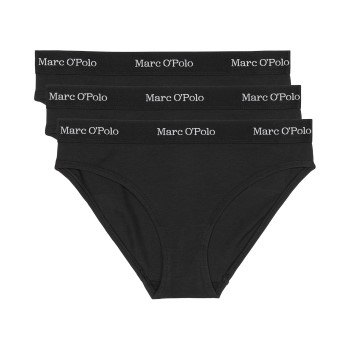 Marc O'Polo Marc O Polo Bottom Briefs Trusser 3P Sort bomuld Small Dame