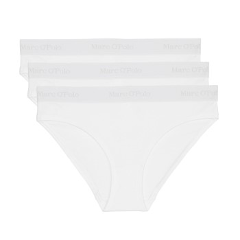 Marc O'Polo Marc O Polo Bottom Briefs Trusser 3P Hvid bomuld Medium Dame